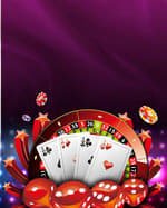 Layar interaktif Macau Pools menunjukkan meja baccarat dengan dealer profesional dan opsi taruhan yang jelas